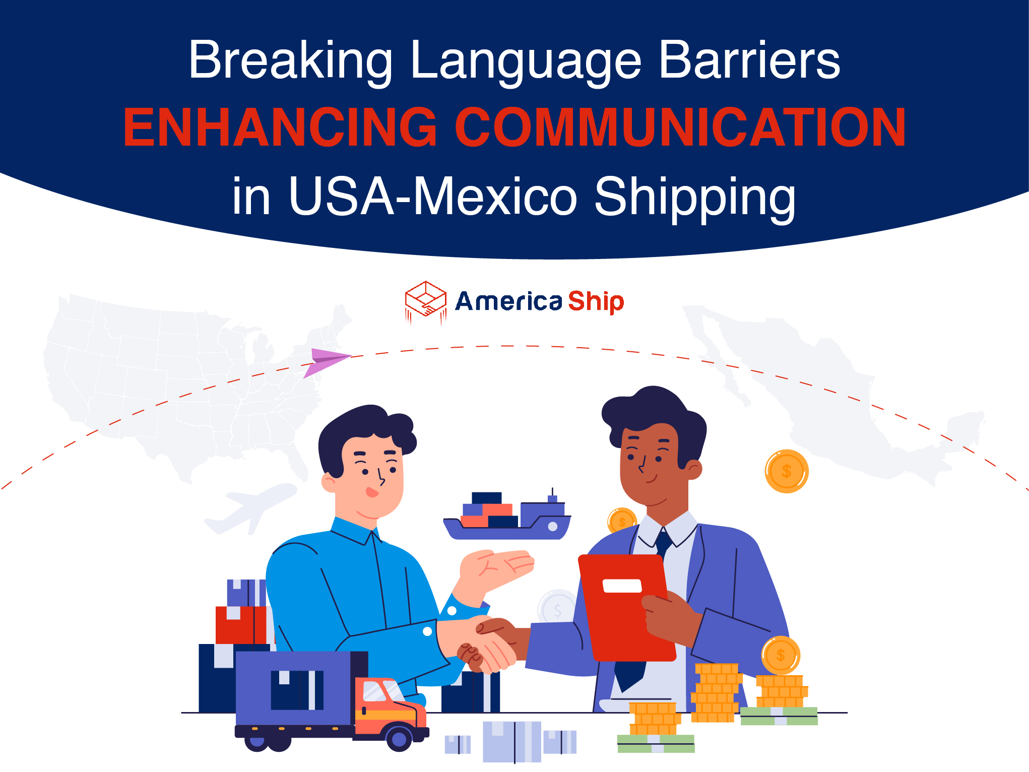Romper las barreras lingüísticas: Mejorar la comunicación en el transporte marítimo entre EE.UU. y México