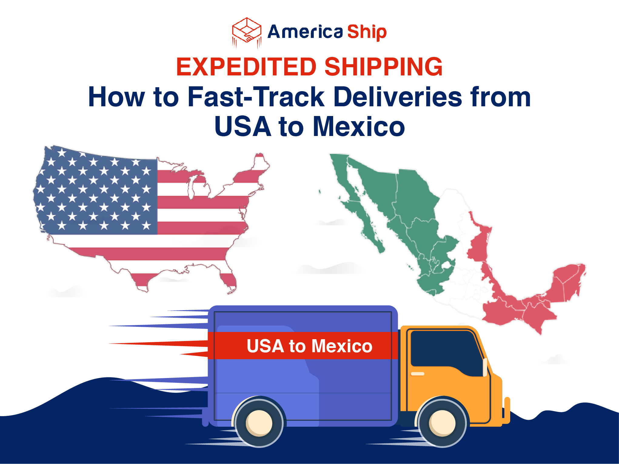 Envíos Expeditos: Envíos rápidos de EE.UU. a México con America Ship