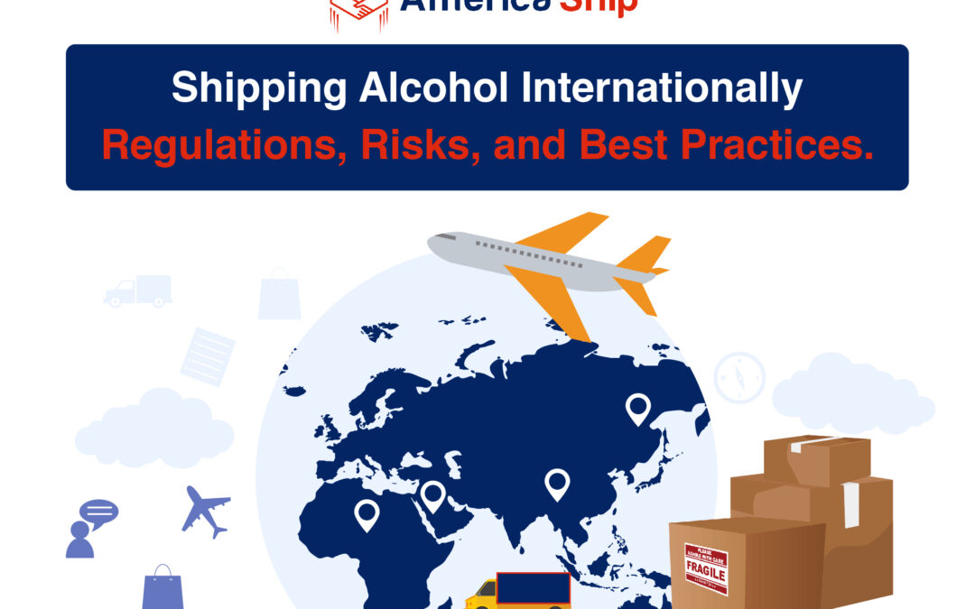 envío internacional de alcohol: normativa, riesgos y buenas prácticas a seguir.