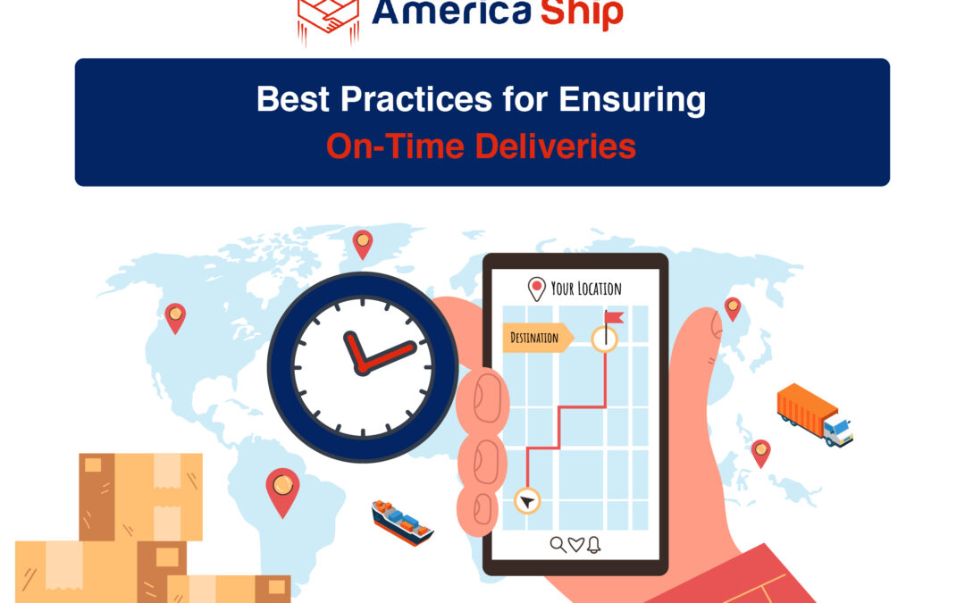 best practices for achieving on-time delivery in logistics.